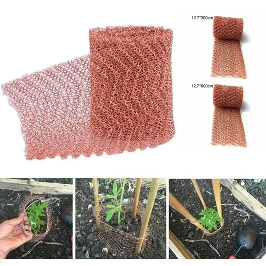 Pure Copper Wire Mesh – Rust-Free Pest & Slug Filter Screen Copper Mesh Screen Oasis Select