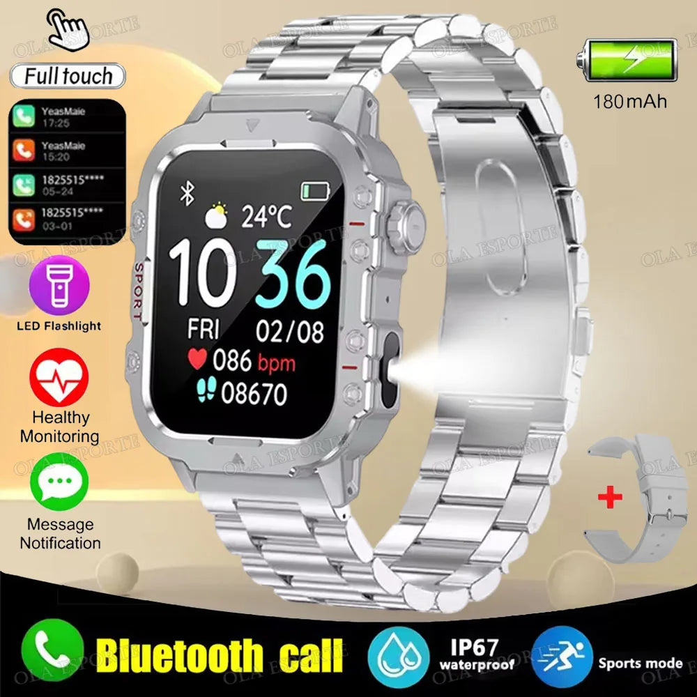 Ola Esporte HW12 Men's Sport Smartwatch | 2.01" AMOLED Bluetooth