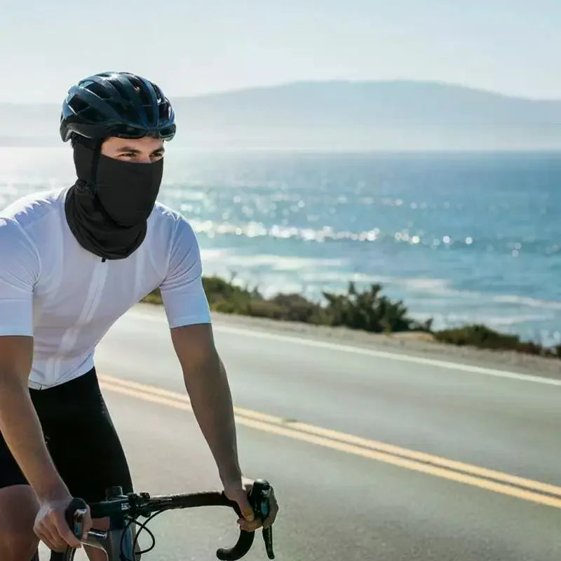 Ice Silk UPF 50+ Neck Gaiter & UV Face Shield | Cycling