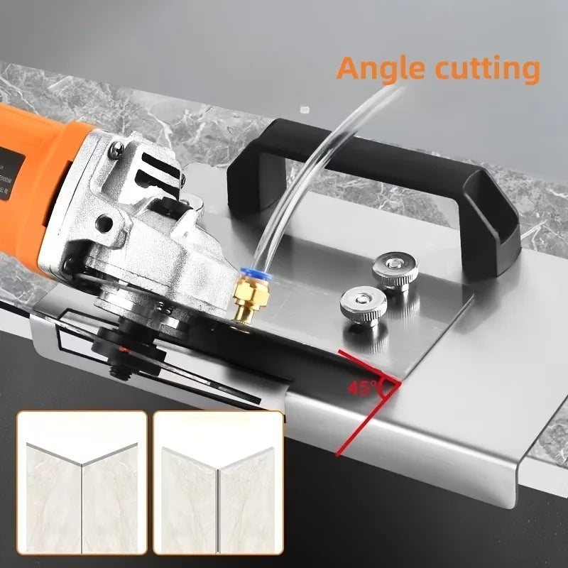 45 Tile Chamfer Metal Body Dust Removal Angle Grinder Tool Bevel