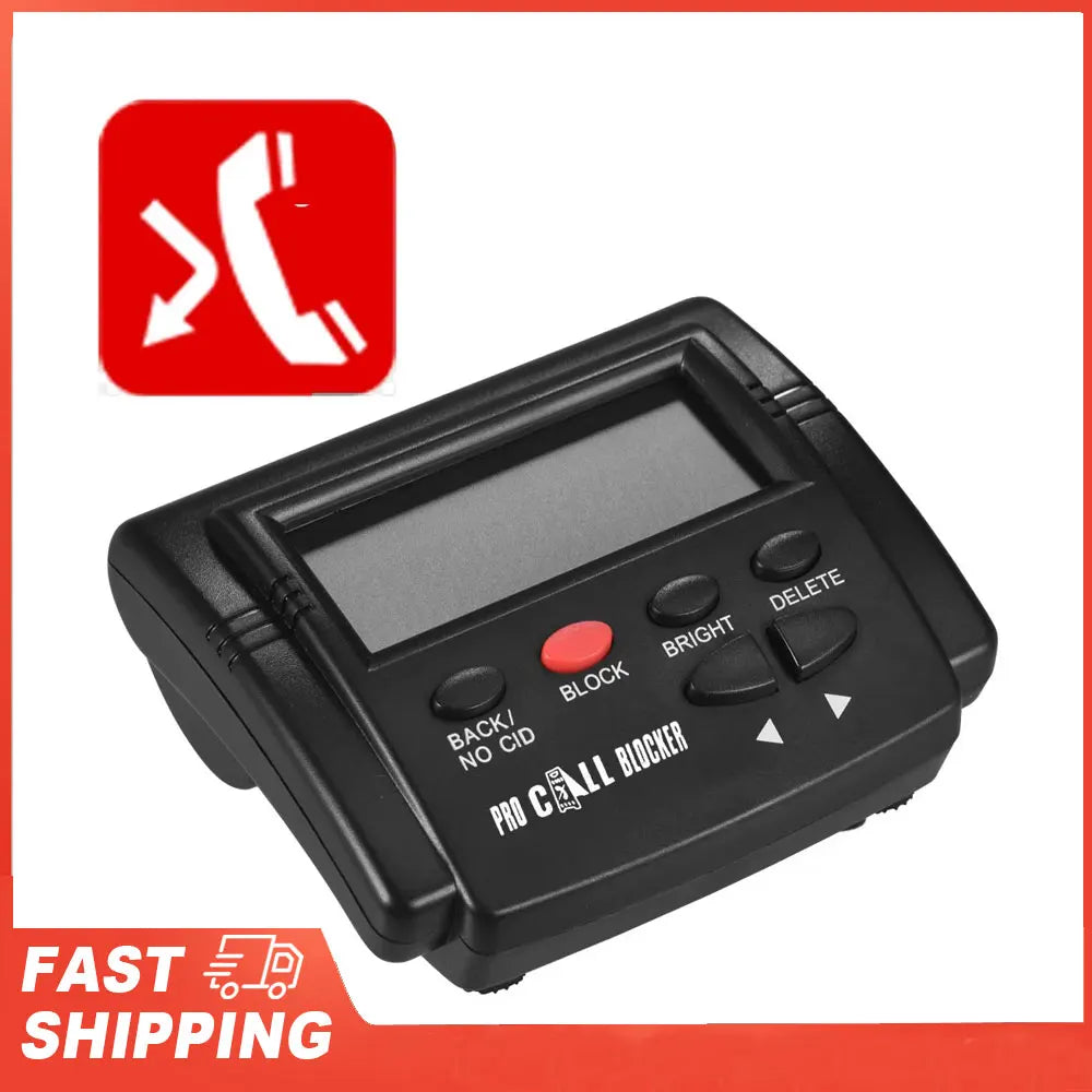 1500 Caller ID Box One Touch Number Block Unwanted Calls Call Blocker