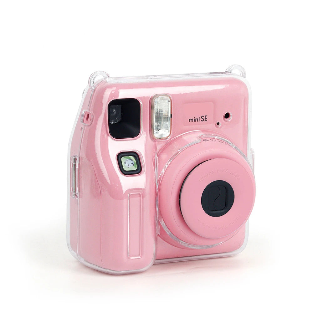 For Instax Mini SE Camera Protective Sleeve Transparent Shockproof Dustproof Camera Protective Sleeve Protective Acessaries Peaceful Pleasures Health and Wellness
