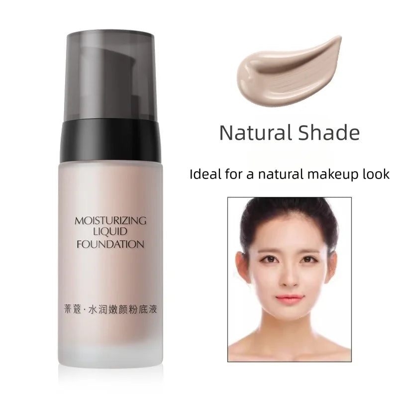 LAIKOU Liquid Foundation – Waterproof, Oil Control & Brightening