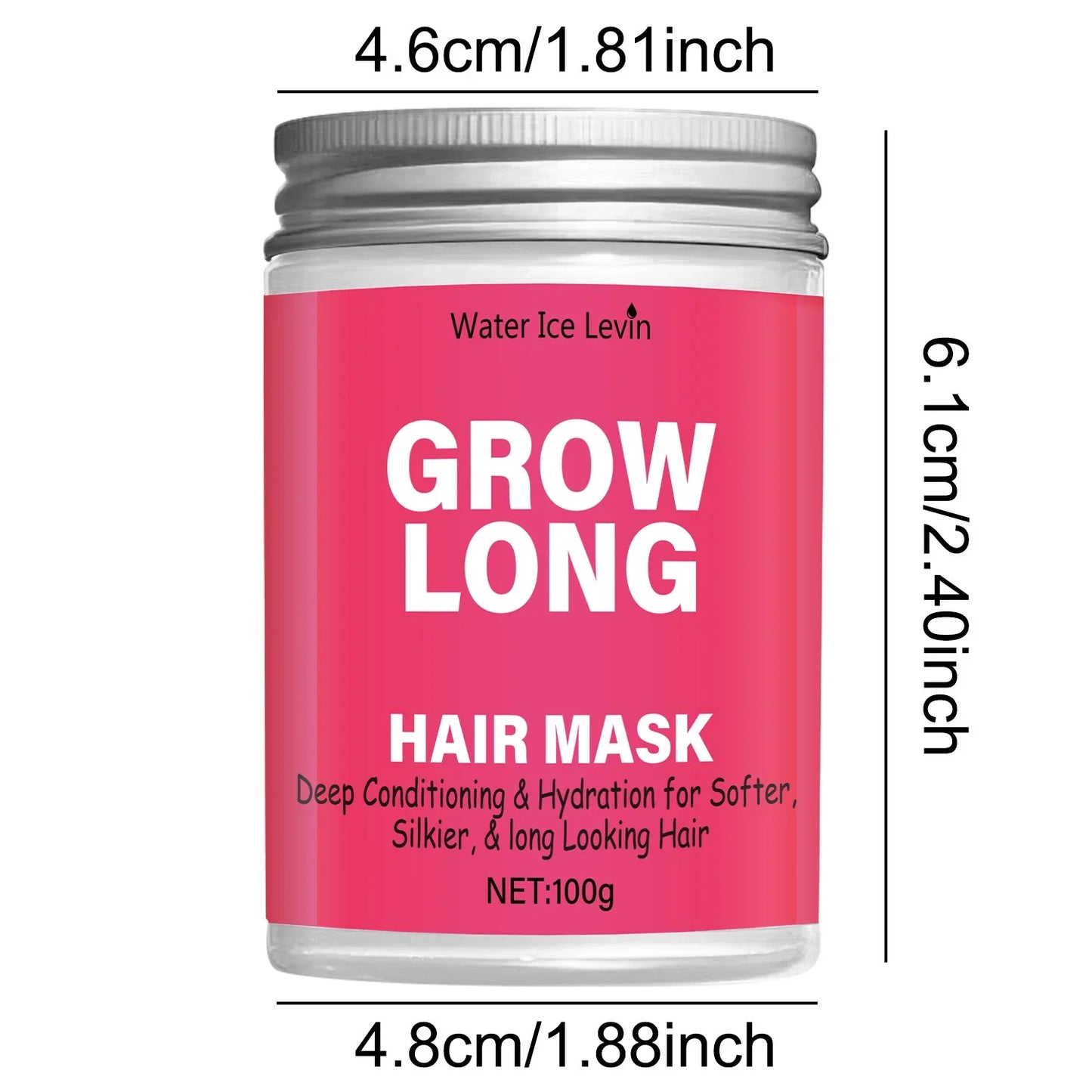Leave-In Hair Mask & Anti-Frizz Deep Conditioner – 100g