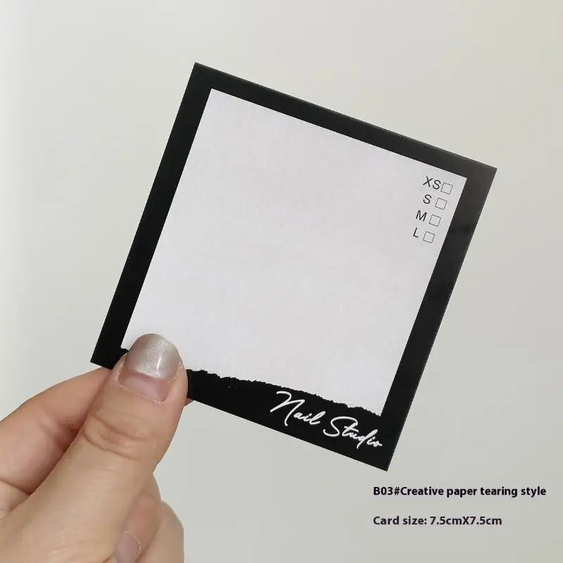 20 Sheets Press On Nail Bottom Butterfly Cardboard Photo Prop Handmade False Nail Art Tips Display Show Card Manicure Tools Peaceful Pleasures Health and Wellness B03