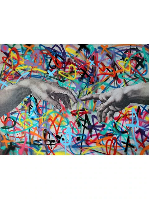 Banksy Graffiti Pop Art Canvas Wall Print | Street Art Poster