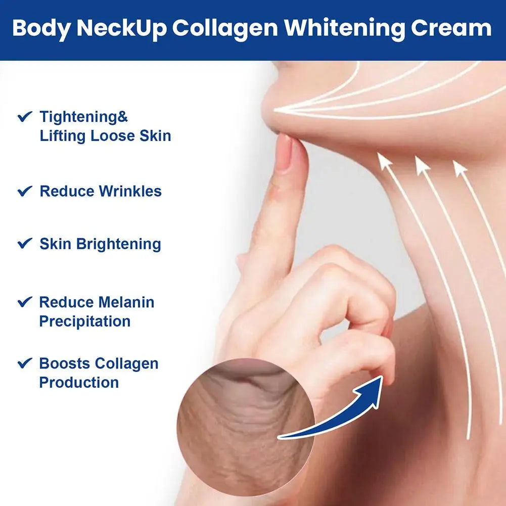 Collagen Neck Firming Cream 20g – Anti-Wrinkle Lifting, Tightening & Moisturizing Neck Rejuvenation Treatment Peaceful Pleasures Health and Wellness