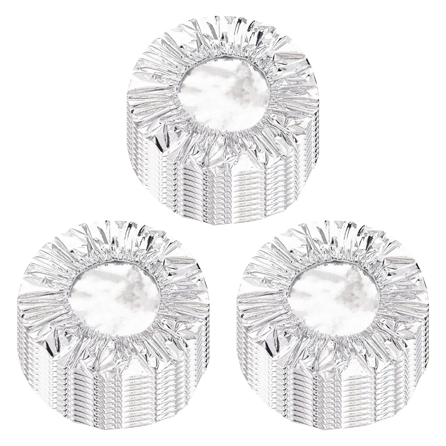 Reusable Thickened Tin Foil Food Insulation Cover Pop Up Aluminum Foil Insulation Covers for Home Dining Parties Outdoor Picnics Peaceful Pleasures Health and Wellness 30PCS