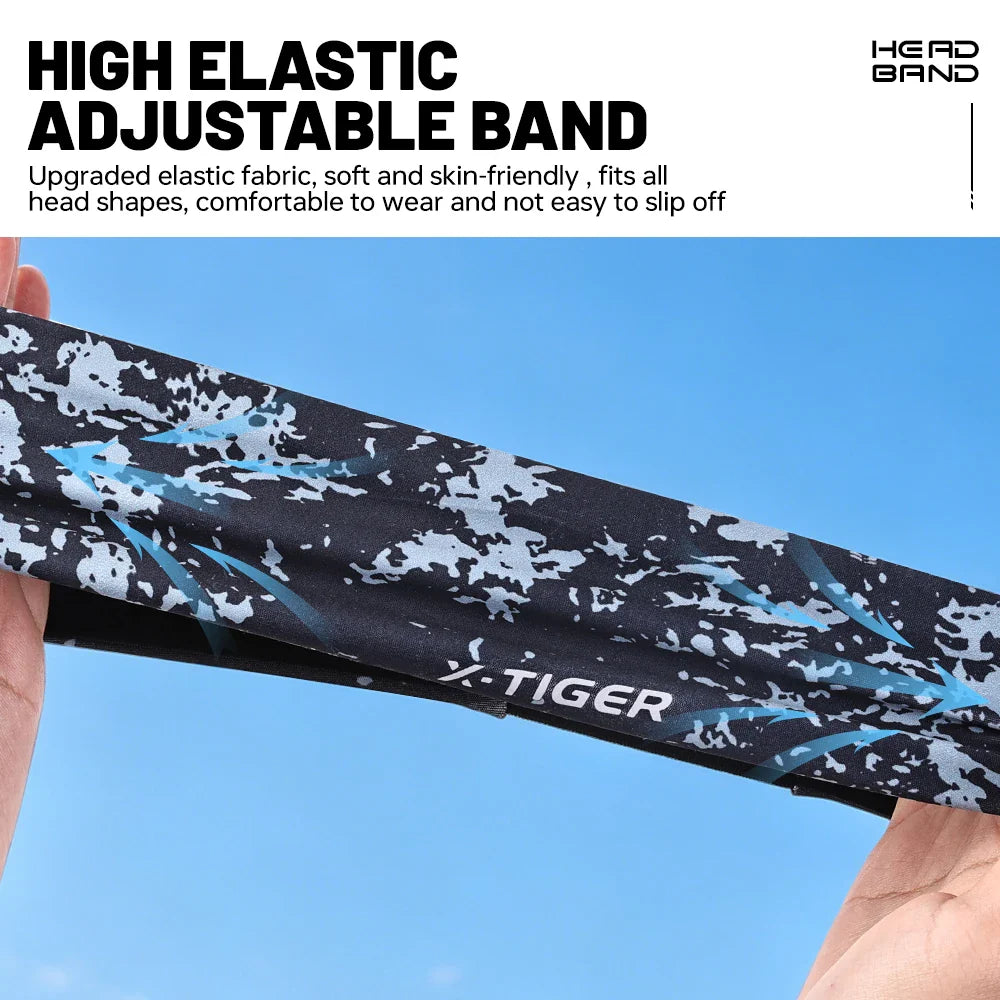 X-TIGER Sports Sweatband Headband – Cycling, Running & Gym