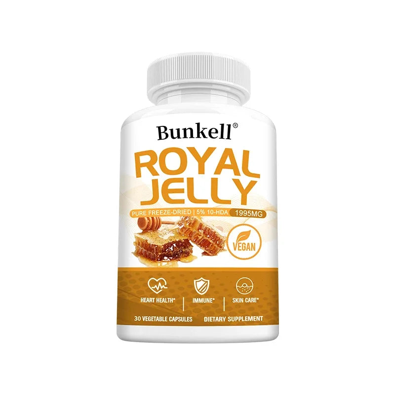 Royal Jelly 1995mg Capsules – Immune & Wellness Support