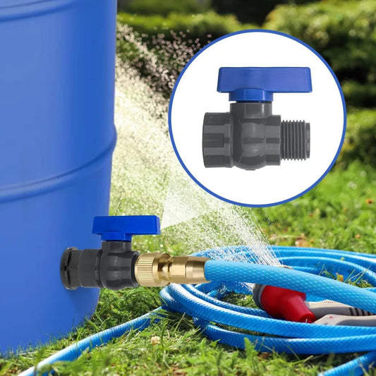 PVC Bulkhead Fittings 1/2" 3/4" 1" | Tank Valve & Drain Connector Bulkhead Pipe Fittings Oasis Select