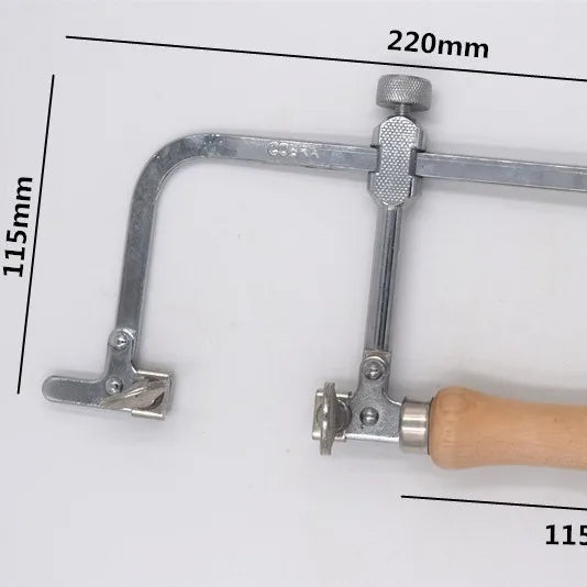 Jeweler's Adjustable Saw Frame Kit | 12 Blades & Work Platform Jeweler's Saw Kit Peaceful Pleasures Health and Wellness