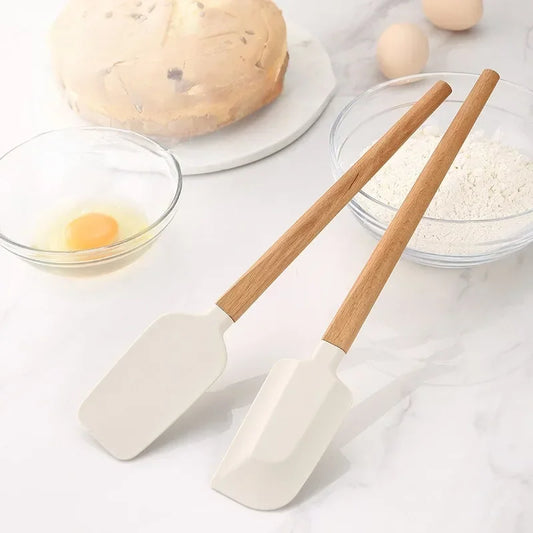 4-Piece Silicone Spatula & Pastry Cutter Set – Heat-Resistant Silicone Baking Set Peaceful Pleasures Health and Wellness