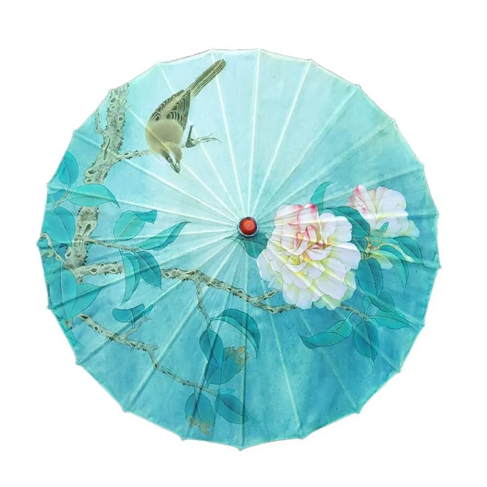 Handmade Chinese Silk Parasol | Decorative Dance Umbrella