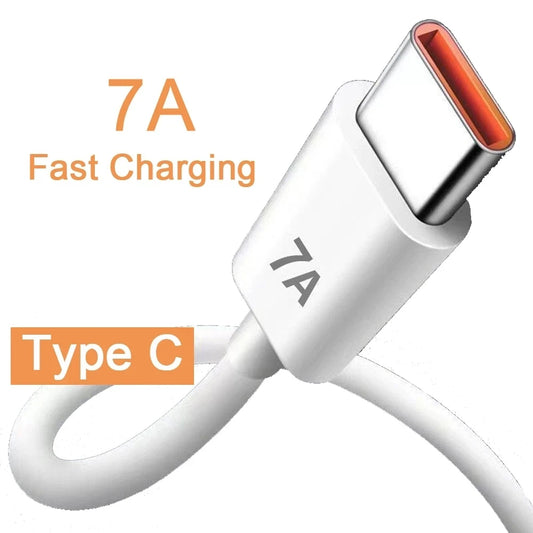 100W 7A USB-C Fast Charging Cable | Type-C to Type-C Cord USB-C Charging Cable Peaceful Pleasures Health and Wellness