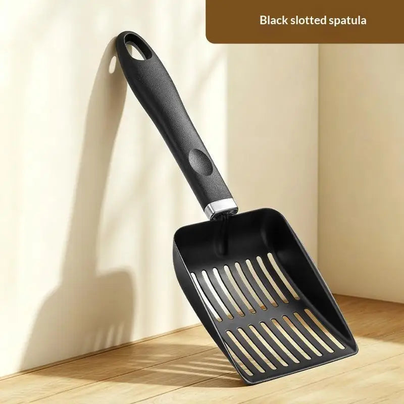 Metal Cat Litter Scoop – Long Handle Deep Sifting Shovel