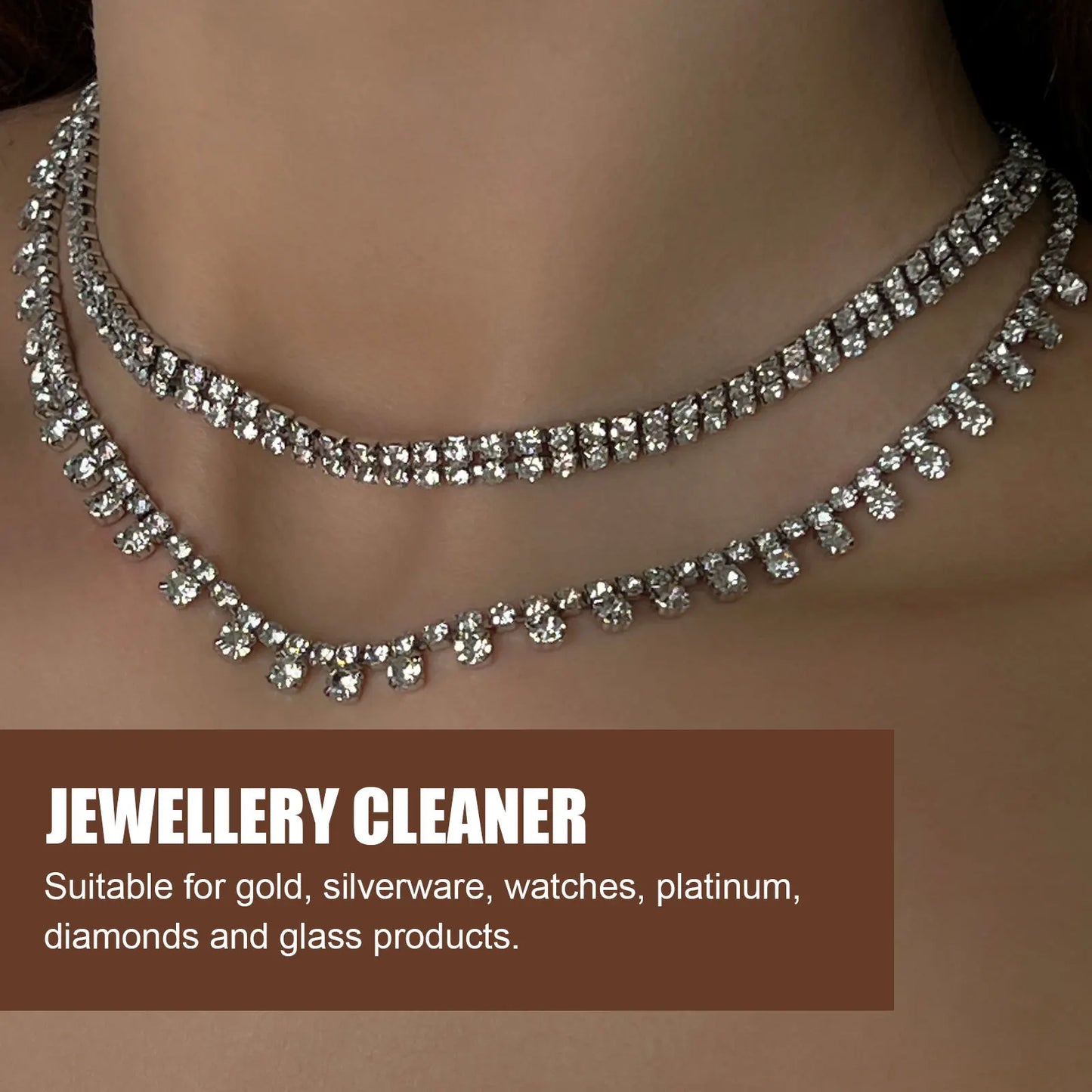 Jue-Fish Jewelry Cleaner Solution – Silver, Gold & Diamond 100ml