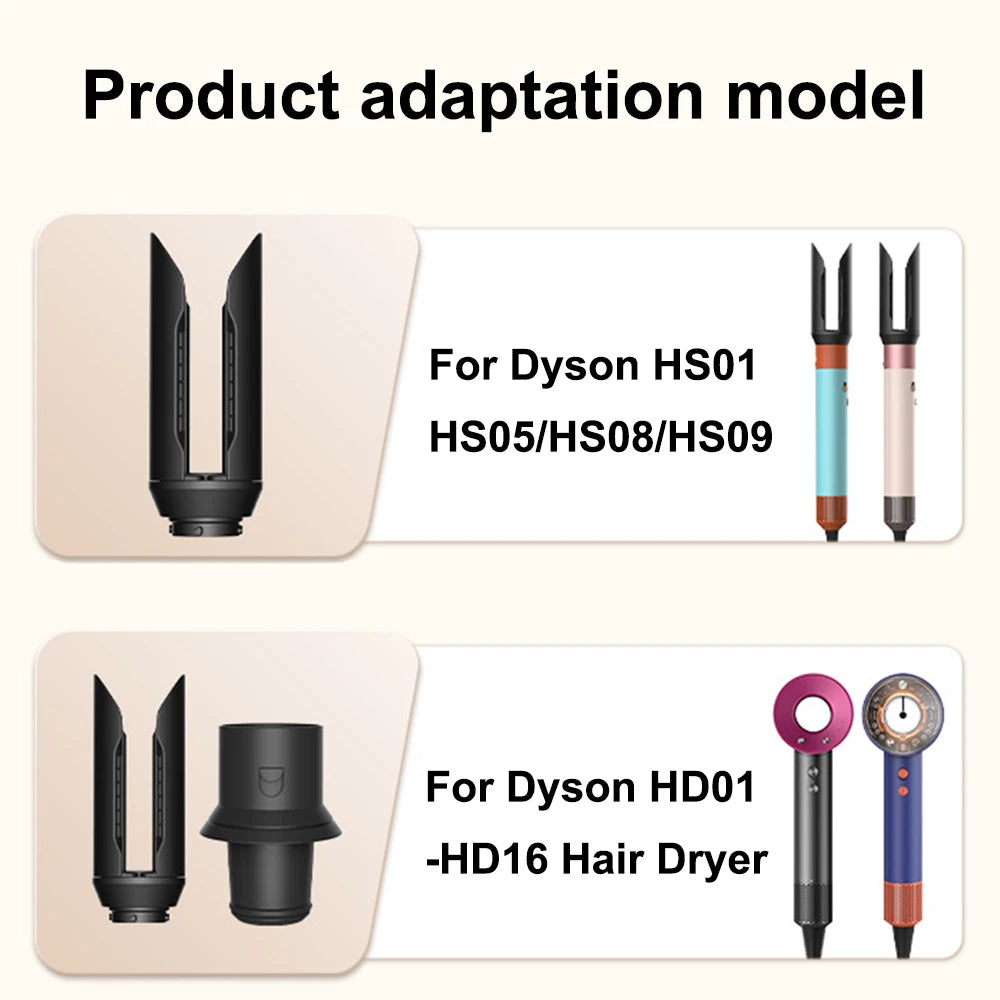 For Dyson HS01/05/08 Hair Straightener and Dryer Styling Comb All-in-One Straightening and Drying Hair Care Tools Accessories Peaceful Pleasures Health and Wellness