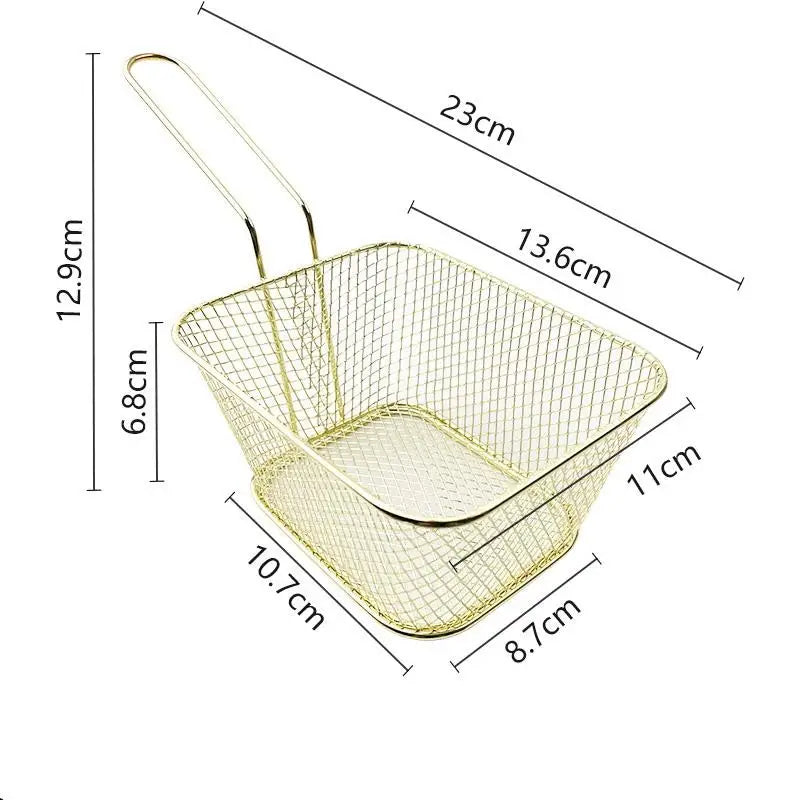 Stainless Steel Mini Frying Basket | French Fries Strainer