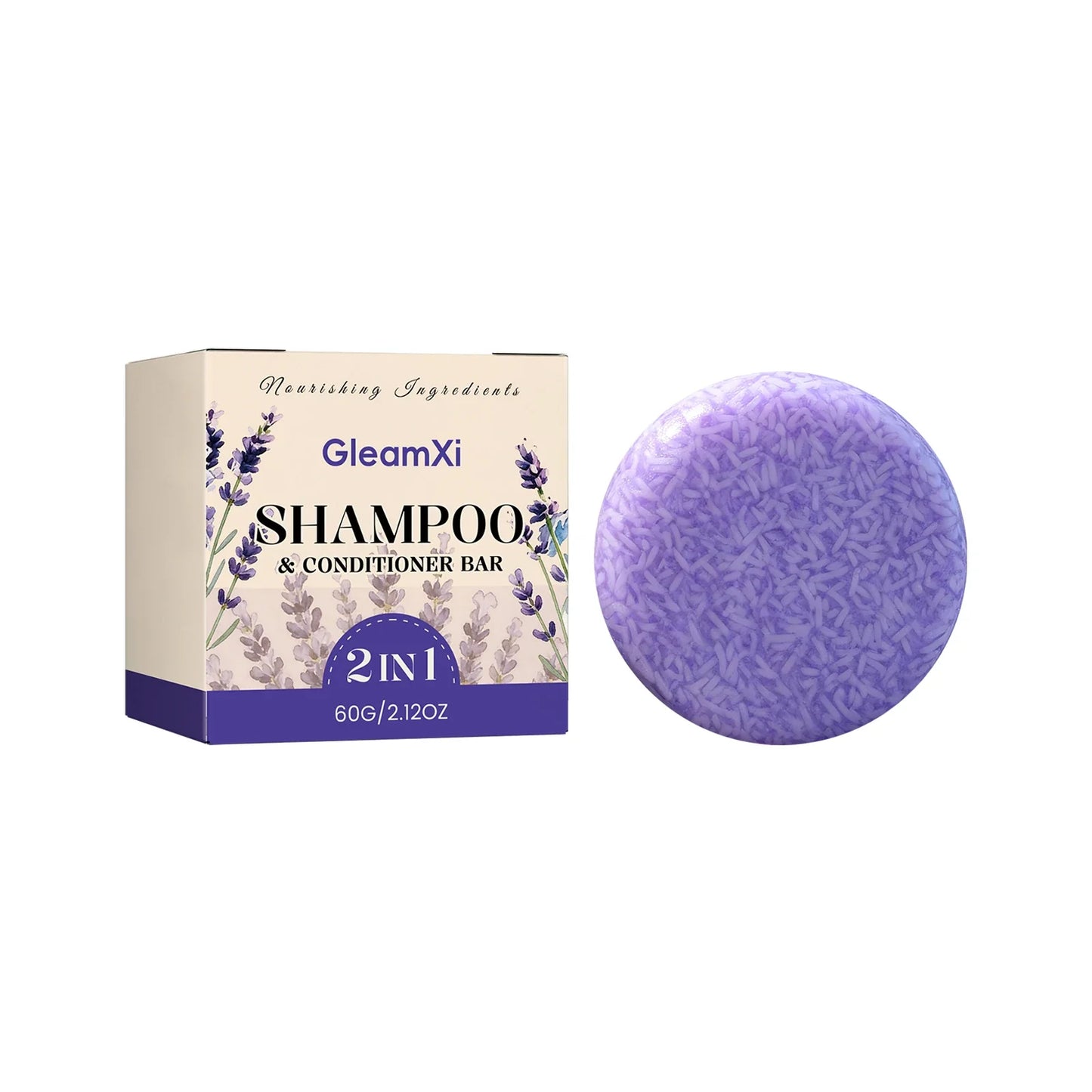 HOEGOA Lavender Shampoo Soap – Oil Control & Dandruff Bar