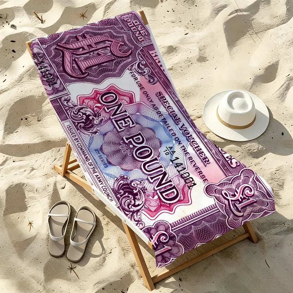 Quick-Dry Microfiber Beach Towel | Pool, Gym & Travel Quick-Dry Beach Towel Peaceful Pleasures Health and Wellness