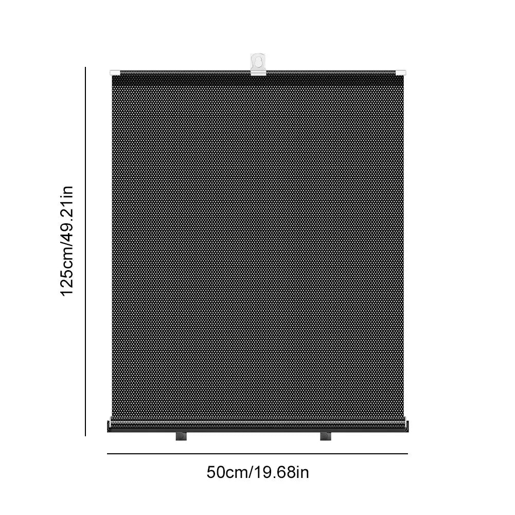 Universal Nail-free Roller Blinds Suction Cup Sunshade Blackout Curtain Car Bedroom Kitchen Office Window Sun-shading Curtains Peaceful Pleasures Health and Wellness