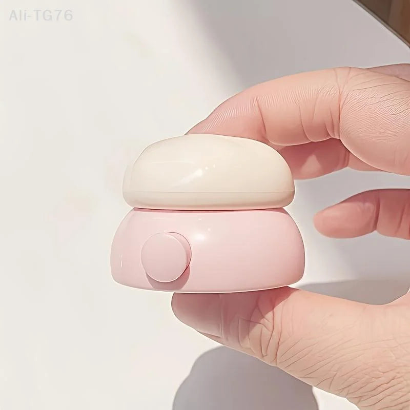 Mini Refillable Lip Balm Jar with Silicone Spoon | 3.5g Empty Cosmetic