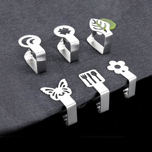 20-Pack Cat Paw Tablecloth Clips – Stainless Steel Clamps Tablecloth Clips Peaceful Pleasures Health and Wellness