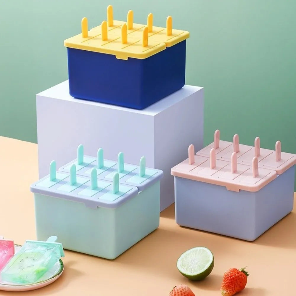 Reusable DIY Popsicle Mold – Easy Release Ice Cream Maker