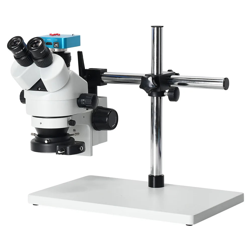 Dual Lens 7-45X Continuous Zoom Microscope for Mobile Phone Maintenance, Circuit Board Soldering Peaceful Pleasures Health and Wellness