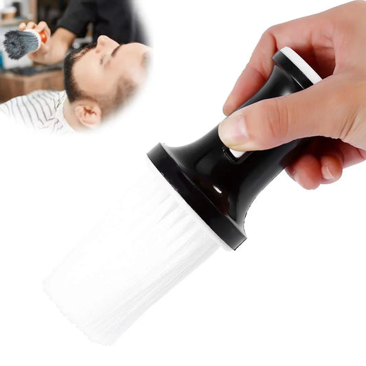 Barber Shop Broken Hair Duster Brush Black Hairdressing Wipe Neck Hair Cleaning Duster Hair Cutting Shaving Brush Styling Tools Peaceful Pleasures Health and Wellness