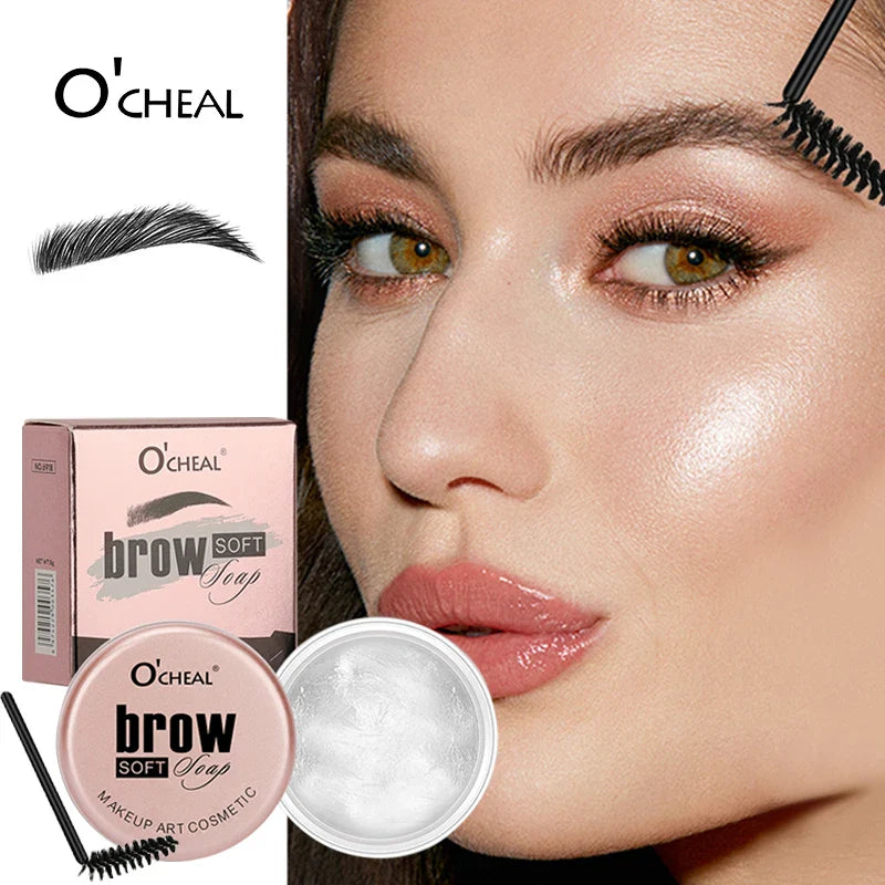 O'CHEAL 3D Feathery Brow Wax Gel – Waterproof Eyebrow Styler