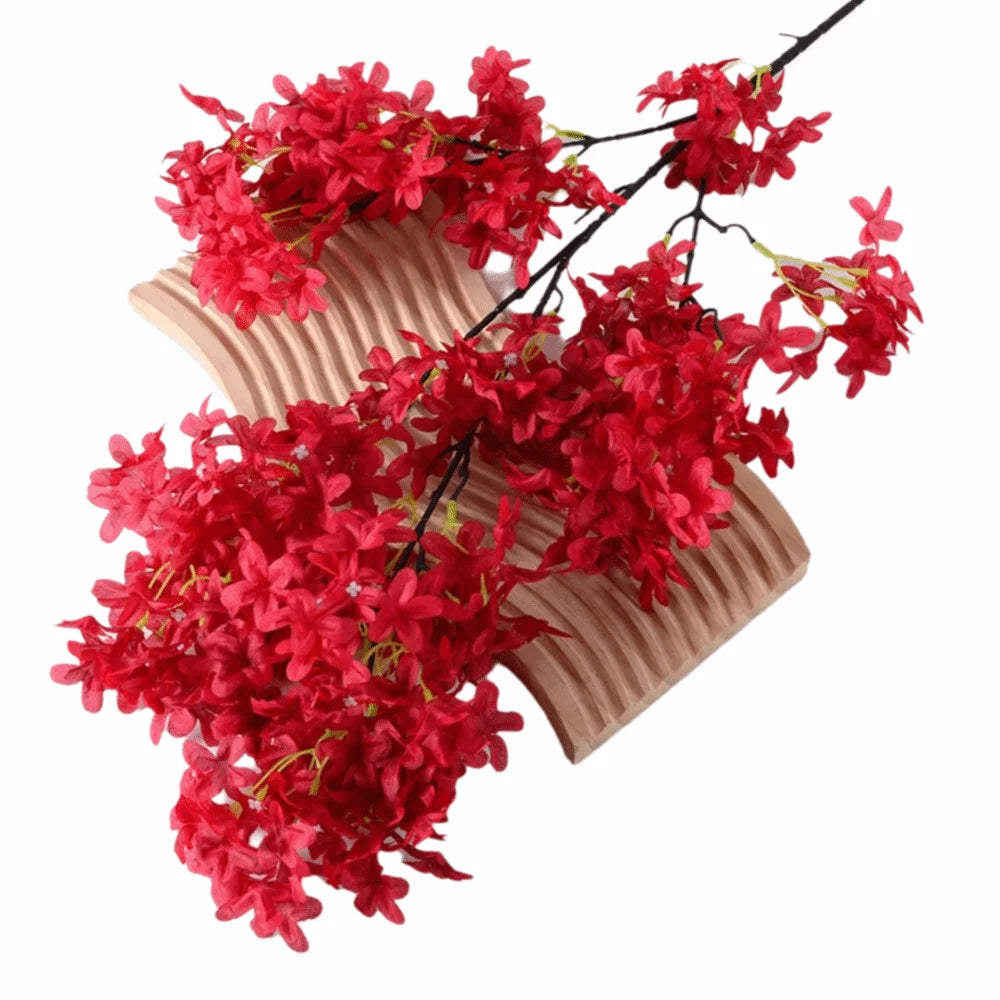Silk Artificial Lilac Flowers Long Stem | Faux Floral Decor