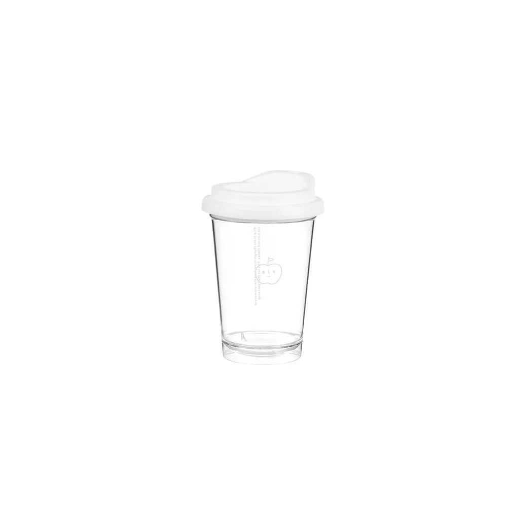 Kawaii Transparent Water Bottle 355ml/473ml – BPA Free Leak-Proof