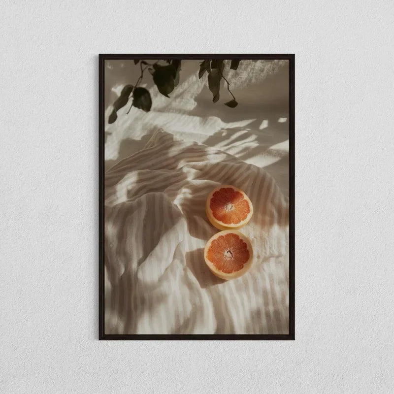 Minimalist Olive Tree Canvas Wall Art | Mediterranean Decor