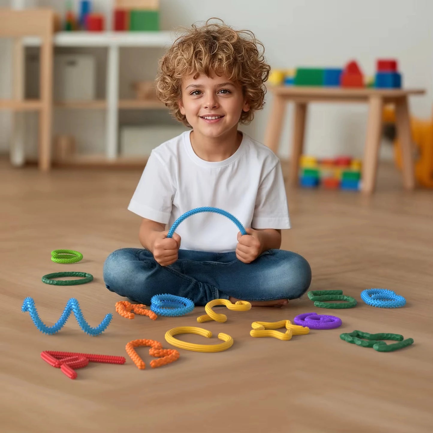 8-Pack EDC Fidget Sensory Sticks – Calming Toys for Kids & Adults