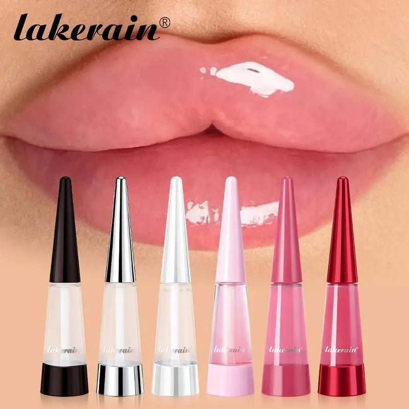 Lakerain Instant Lip Plumper Gloss Oil Lip Long-Lasting Moisturizer Volume Boosting Lip Oil Volumizing & Hydrating Non-Dry Plump Peaceful Pleasures Health and Wellness