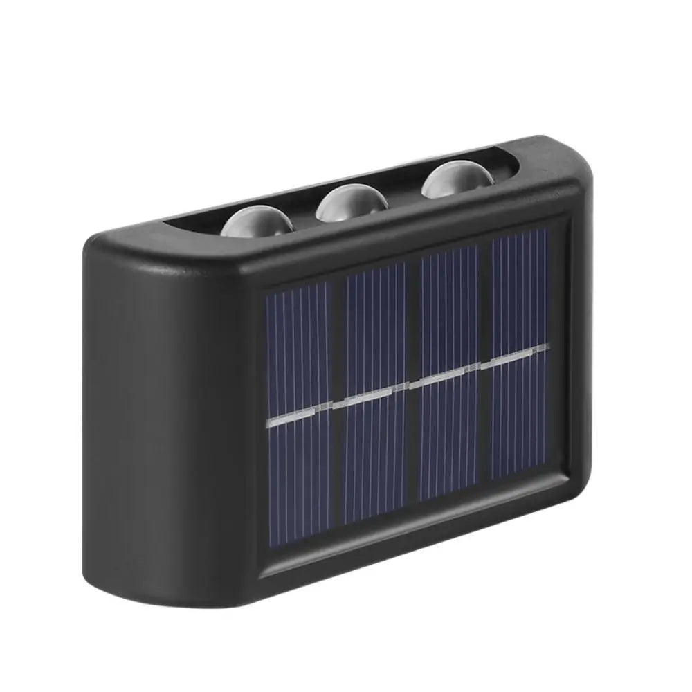 Waterproof Solar Wall Lights Solar Powered Up And Down Luminous Lighting LED Solar Lamp Yard Street Balcony Peaceful Pleasures Health and Wellness