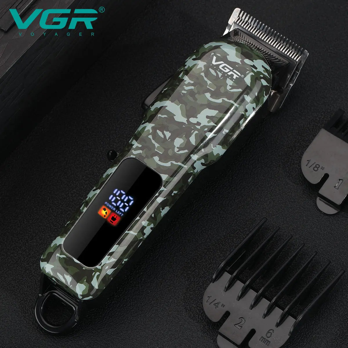 VGR V-665 sharping blade hair cut machine professional electric trimmer rechargeable cordless hair clipper for men Peaceful Pleasures Health and Wellness
