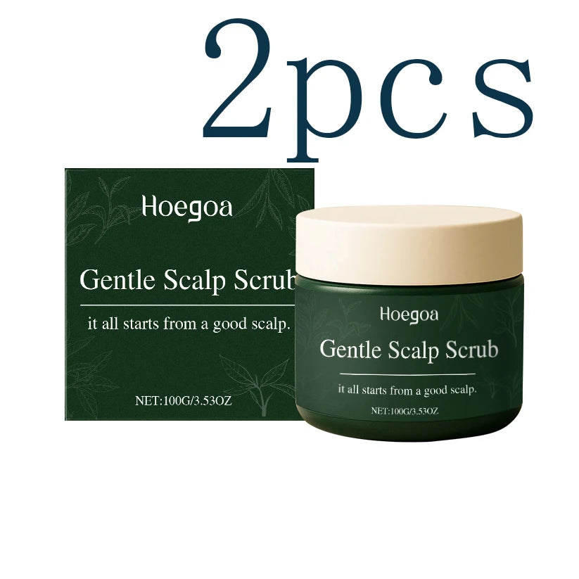 Nourishing Scalp ScrubGentle formula deeply cleanses, nourishes and volumizes for a healthy & comfortable scalp Peaceful Pleasures Health and Wellness 2pcs