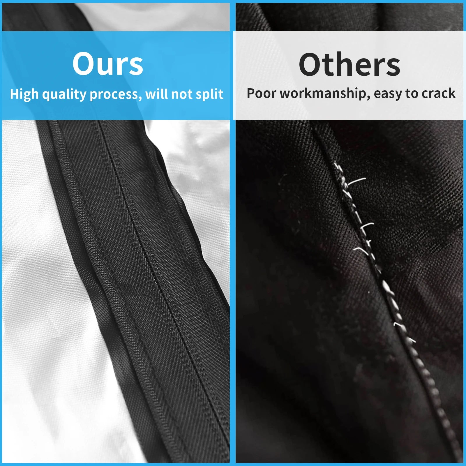 Rotary Outdoor Umbrella Clothes Drying Rack Cover Waterproof Weather Resistant Foldable Protection Cover Tear Resistant W Zipper Peaceful Pleasures Health and Wellness
