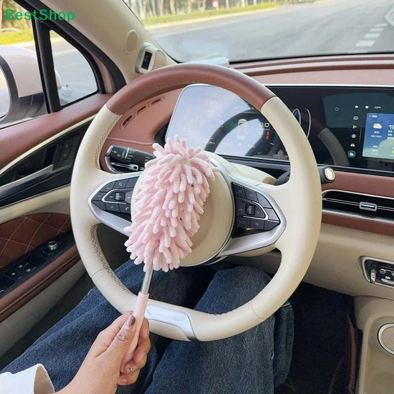 Washable Telescopic Chenille Duster | Extendable Handle
