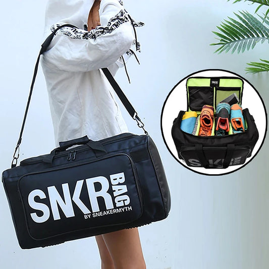 Large Capacity Multifunctional Sports Shoe Storage Travel Bag, Sports And Fitness Bag, Ball Bag, Racket Storage Clothing Storage Peaceful Pleasures Health and Wellness