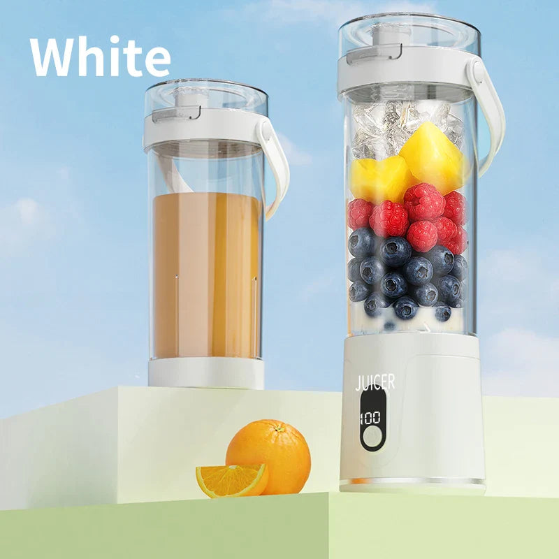 URGGU 600ml Portable Blender – USB Rechargeable Smoothie Maker