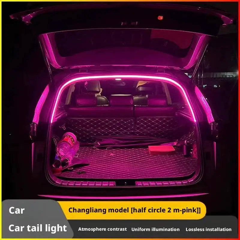 LED Trunk Light Bar Strip for Trucks – Flexible, Magnetic Trunk LED Light Strip Peaceful Pleasures Health and Wellness Purple 2M