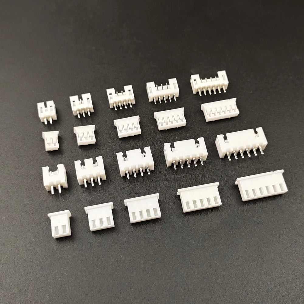 JST PH2.0 XH2.54 Male Female Straight needle Connector Kit 2/3/4/5/6 Pin Plug with Terminal Socket Header Wire Connectors Kit Peaceful Pleasures Health and Wellness