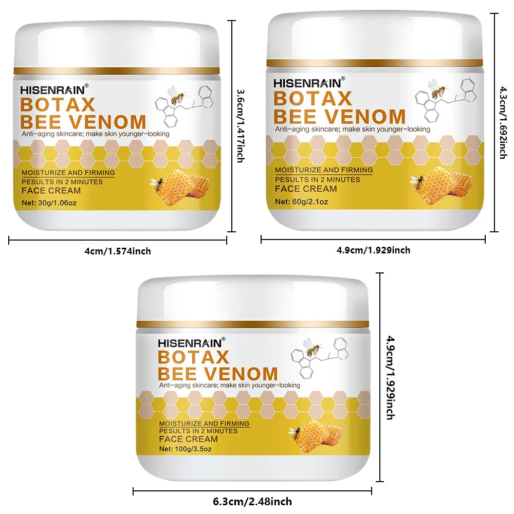 HISENRAIN Botax & Honey Anti-Aging Yellow Cream, Wrinkle Reduction & Firming Face Moisturizer, 24H Intense Hydration. Peaceful Pleasures Health and Wellness