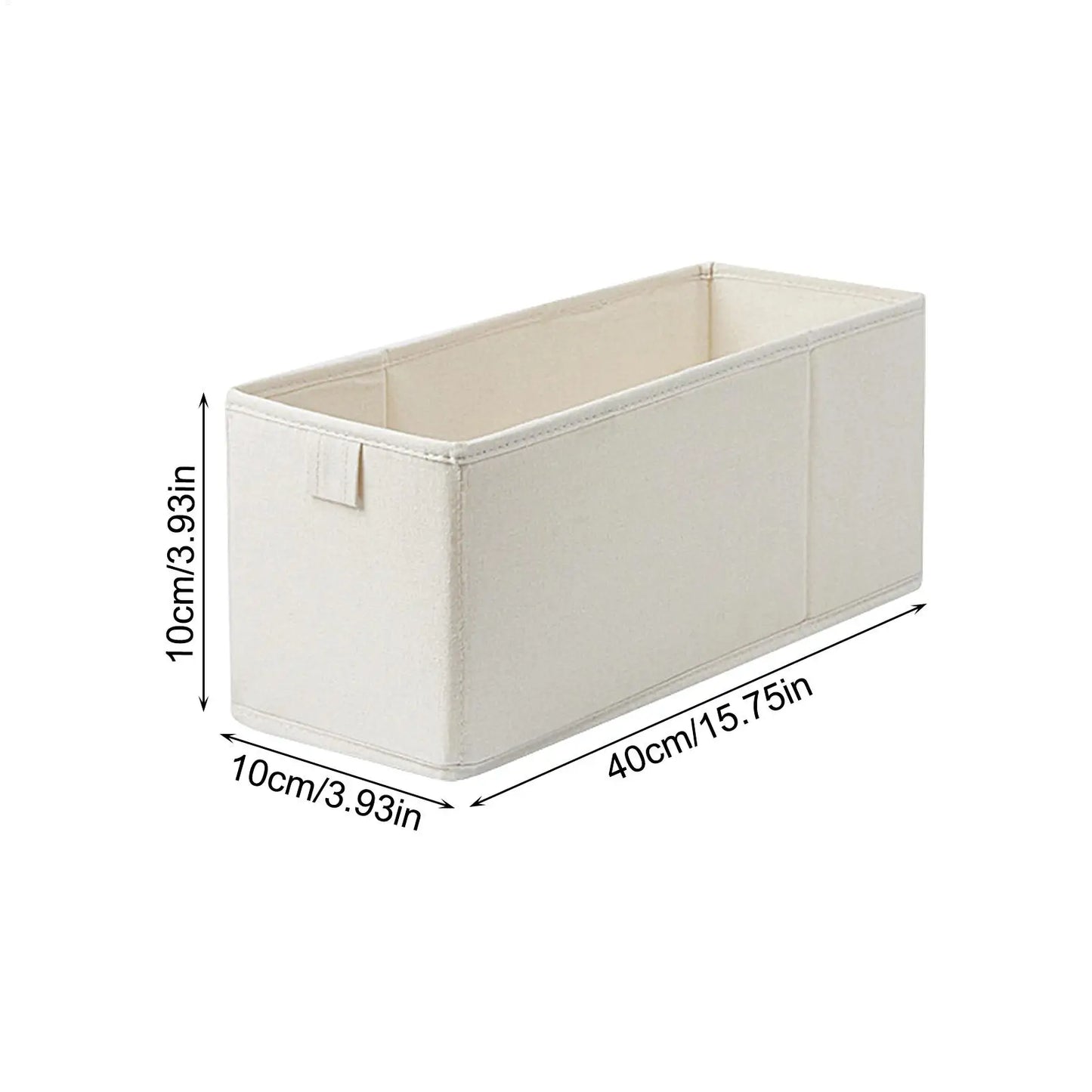 Fabric Drawer Organizer Box for Underwear, Bras & Socks