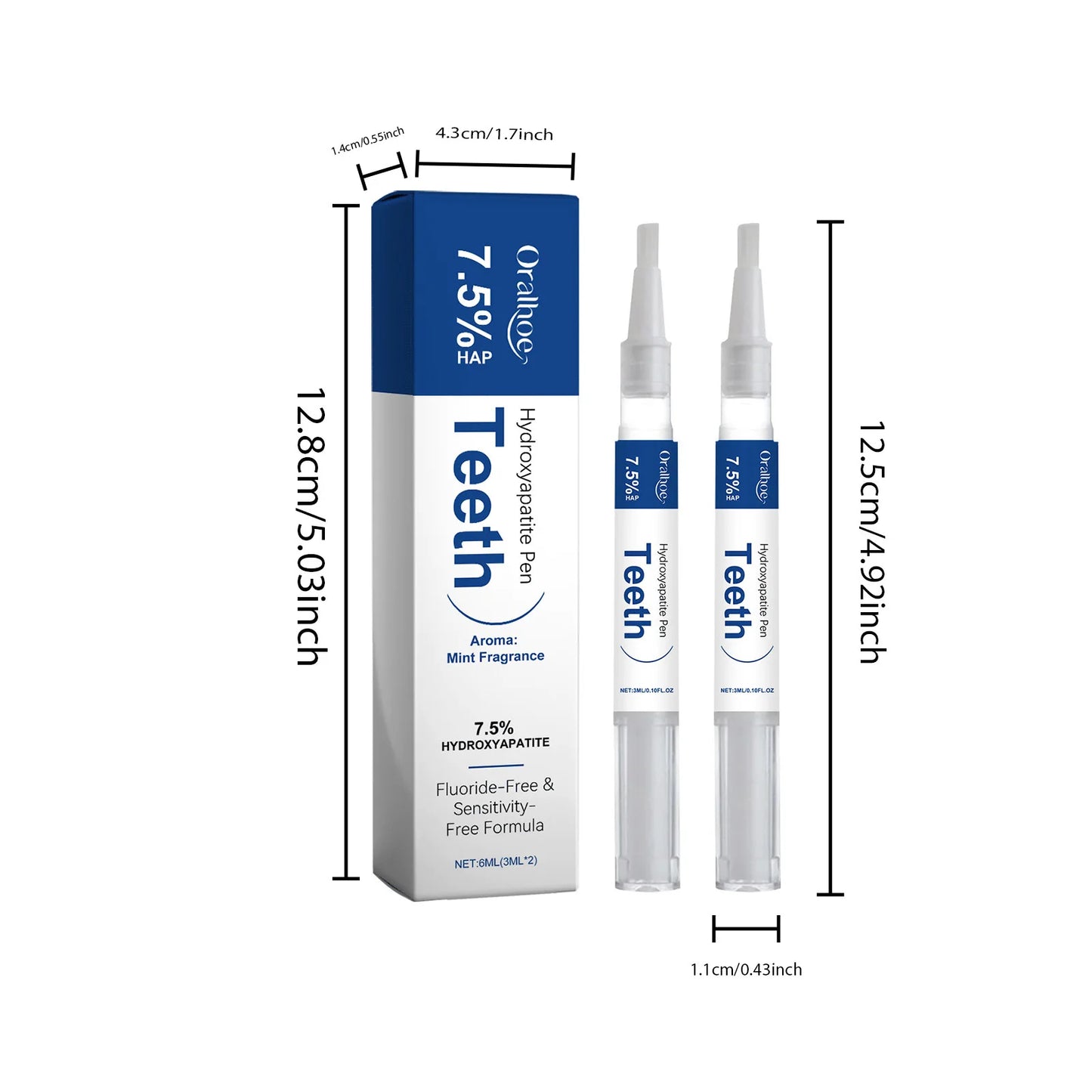 Oralhoe Teeth Whitening Pen | Stain Removal & Fresh Breath