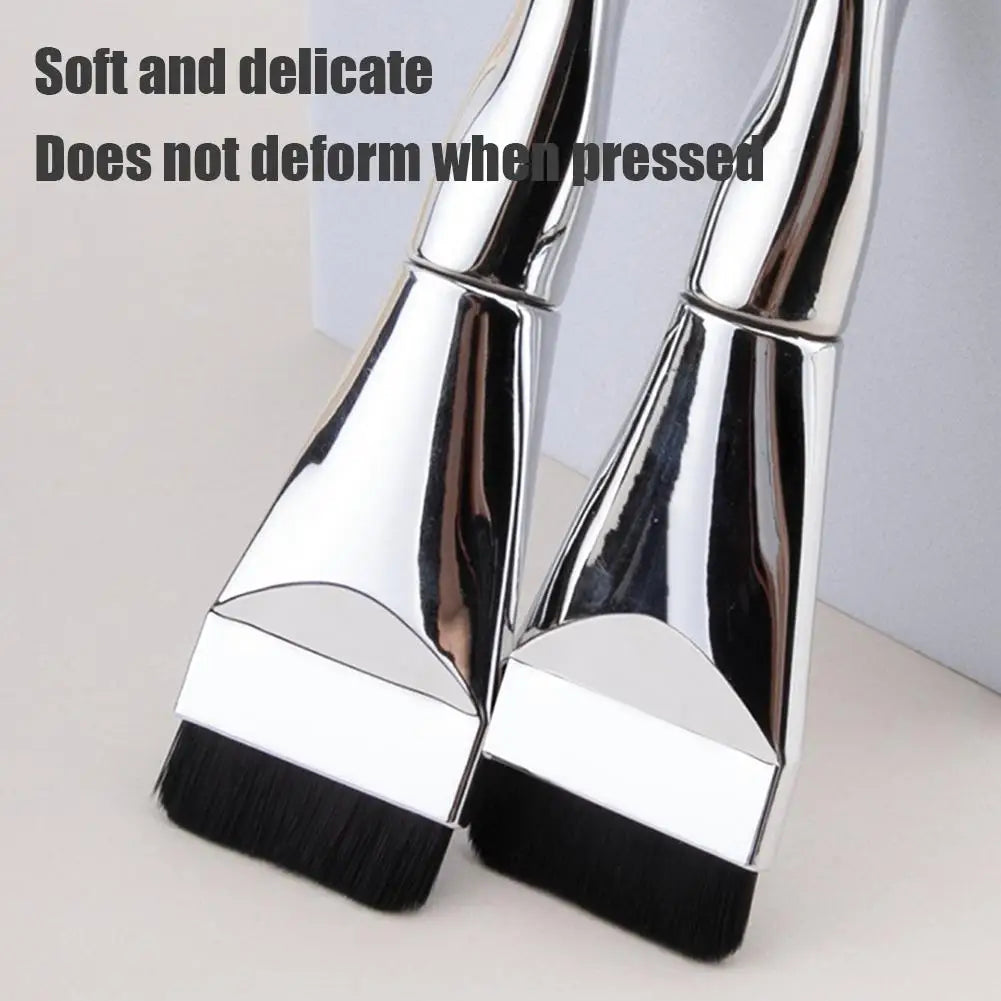 Flat Concealer Brush – Ultra Thin Blade for Liquid & Powder